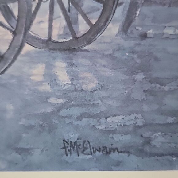 F. McElwain fire engine print vintage 11"X14" - Picture 4 of 8